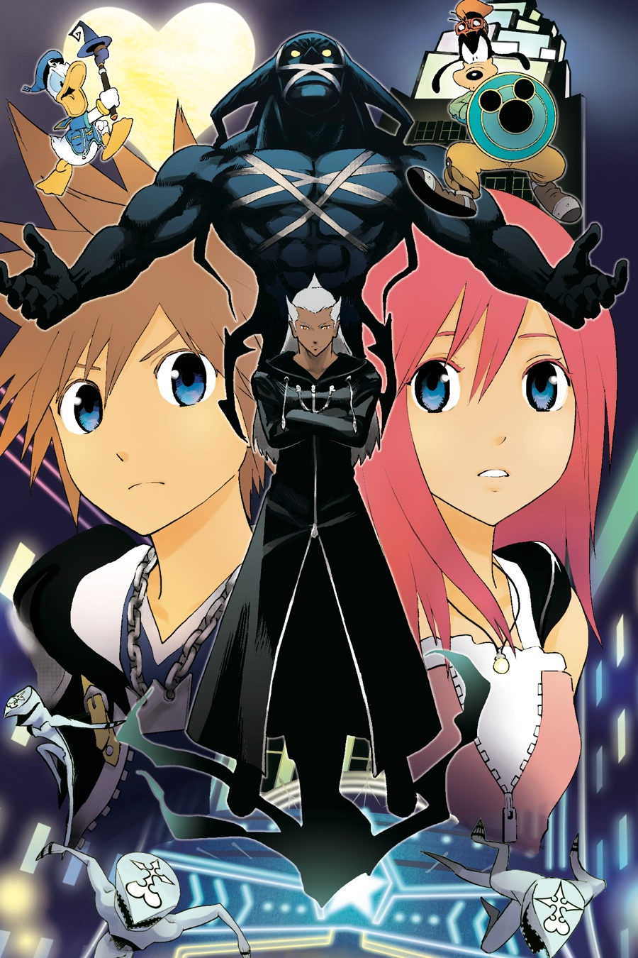 File Kingdom Hearts Ii Volume Cover Art Png Kingdom Hearts Wiki