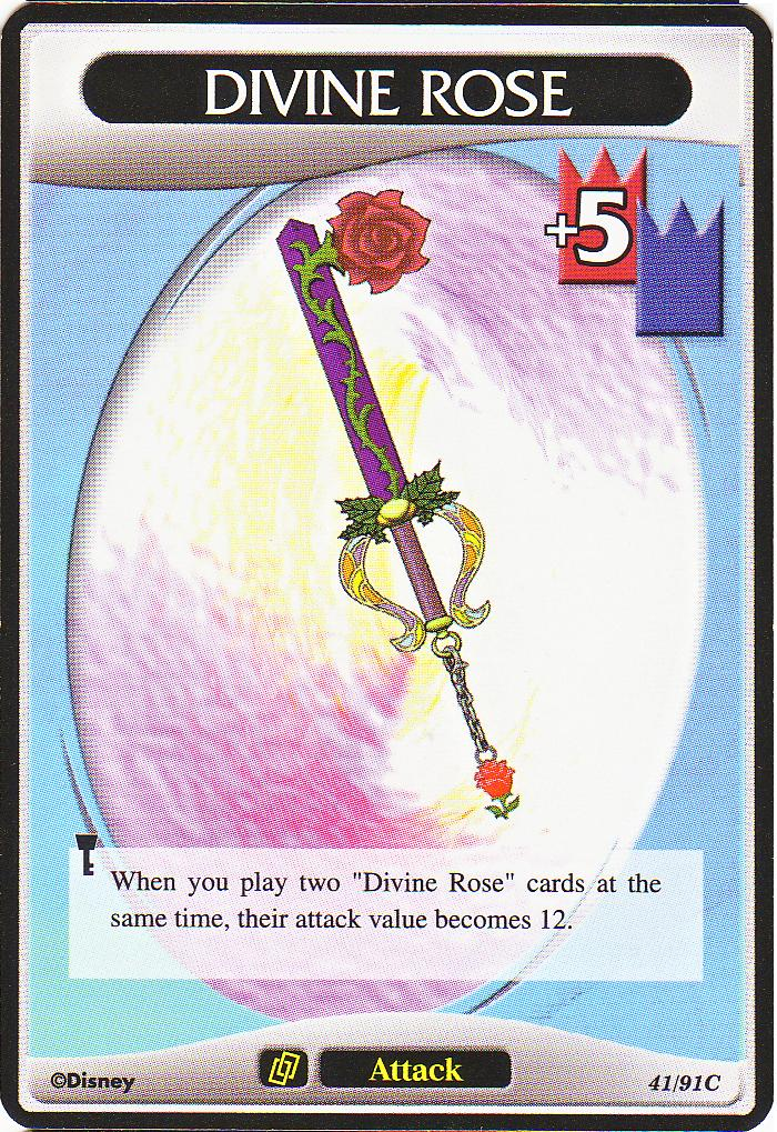 Tcg Divine Rose Kingdom Hearts Wiki The Kingdom Hearts Encyclopedia