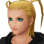 Larxene's journal portrait from Kingdom Hearts II Final Mix.
