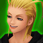 Larxene's second Attack Card portrait in Kingdom Hearts Re:Chain of Memories.
