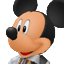 Mickey's journal portrait in Kingdom Hearts II.