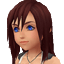 Kairi's main outfit journal portrait in Kingdom Hearts II.