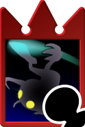 Sprite of the Looming Darkness card from Kingdom Hearts Re:Chain of Memories.