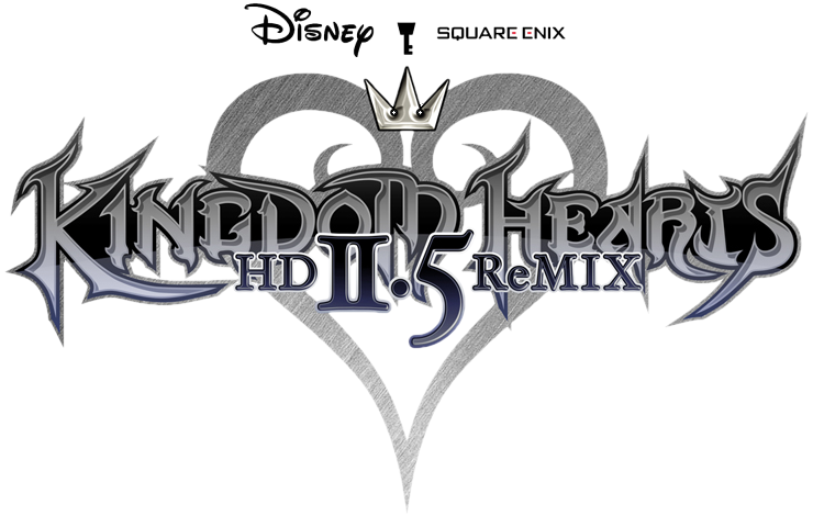 File:Kingdom Hearts HD 2.5 ReMIX Logo KHIIHD.png
