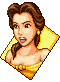 Belle's angry talk sprite.
