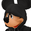 Mickey's Black Coat journal portrait in Kingdom Hearts II.