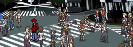 Shibuya Streets from TWEWY, for use in the Keyblade Master for Issue 3