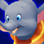 Dumbo's journal portrait in Kingdom Hearts Re:Chain of Memories.