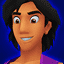 Aladdin's journal portrait in Kingdom Hearts Re:Chain of Memories.