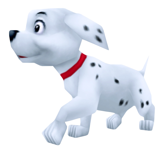 One of the 99 Puppies from Kingdom Hearts