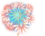 File:Fireworks Sticker (Aqua)2.png