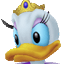 Daisy Duck (Portrait) KHII.png