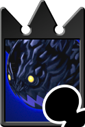 Sprite of the Darkball card from Kingdom Hearts Re:Chain of Memories.