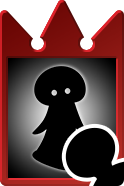 Sprite of the Black Room card from Kingdom Hearts Re:Chain of Memories