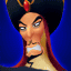 Jafar's journal portrait in Kingdom Hearts Re:Chain of Memories.