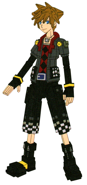 File:Sora TB (Art) KHIII.png - Kingdom Hearts Wiki, the Kingdom Hearts ...