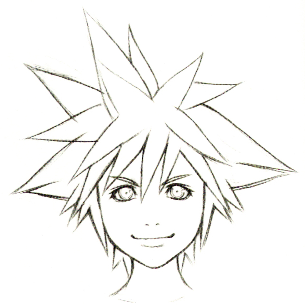 File:Sora (Concept) 1 (Art).png - Kingdom Hearts Wiki, the Kingdom ...