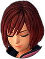 Kairi's battle sprite when she is downed.