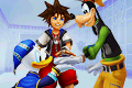 Sora, Donald, and Goofy resolve to keep going.
