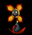 Fire Plant's battle icon from the map.