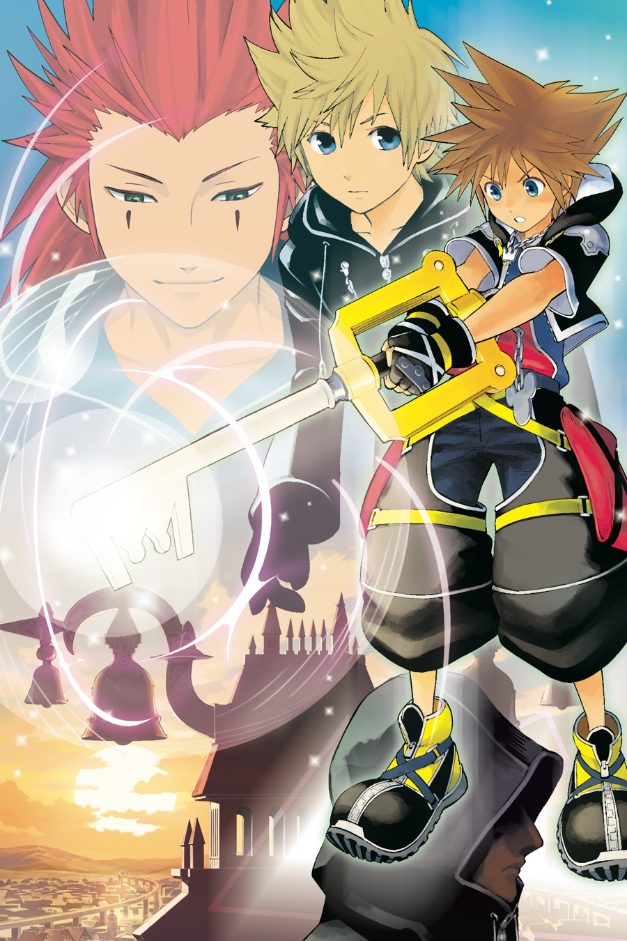 File:Kingdom Hearts II, Volume 8 Cover (Art).png - Kingdom Hearts Wiki ...