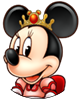Minnie's sprite in Kingdom Hearts II.