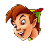 Peter Pan's party and health bar sprite.