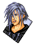 Zexion's talk sprite from Kingdom Hearts Chain of Memories.