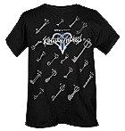 File:KHII Keyblades T-Shirt (HT Merchandise).png