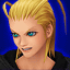 Larxene's first Attack Card portrait in Kingdom Hearts Re:Chain of Memories.