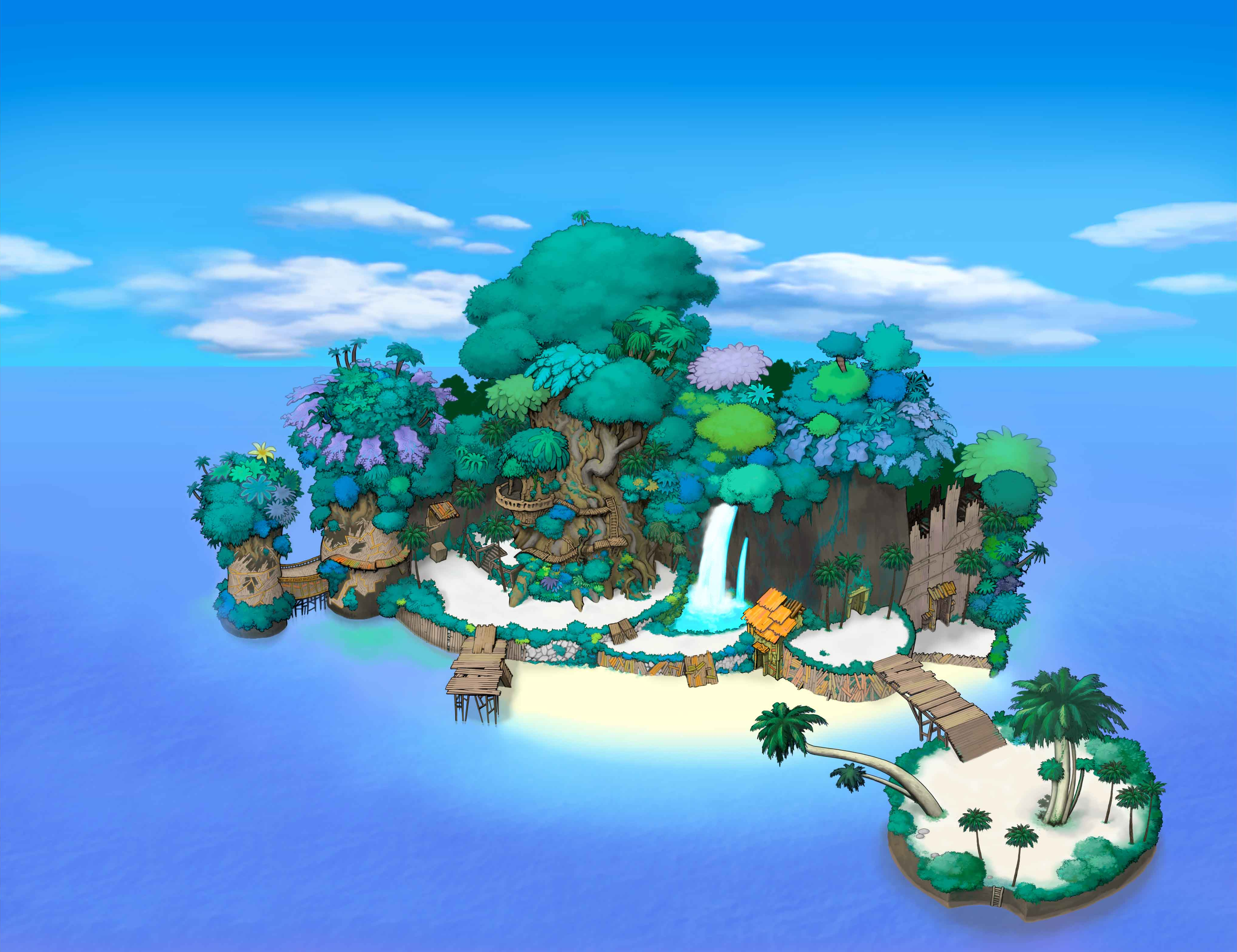 Animeverse island. Kingdom Hearts Destiny Island. Сказочный остров. Остров мультяшный. Остров загадок.
