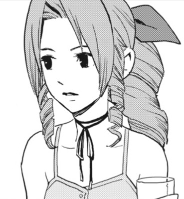 File:Aerith KHCOM Manga.png