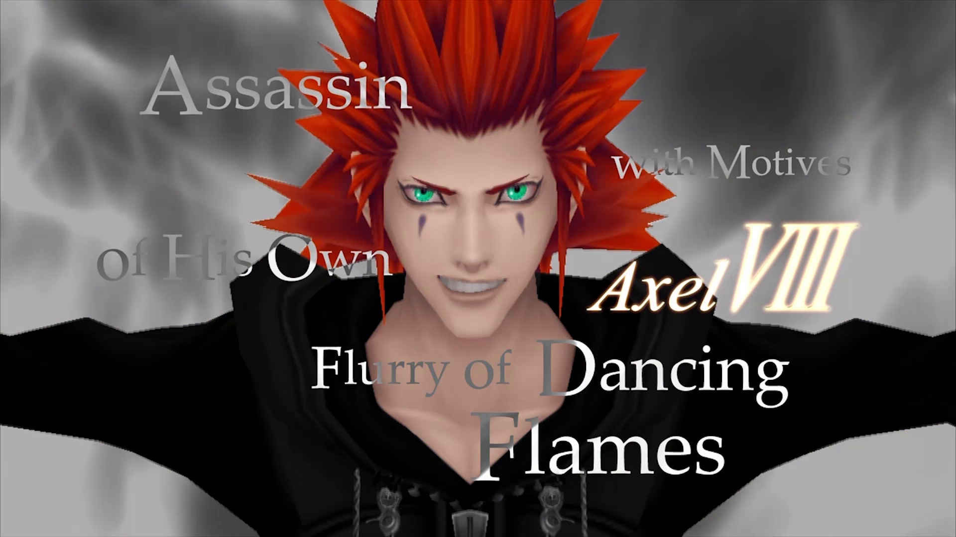 A picture of Axel during the intro for 358/2 days