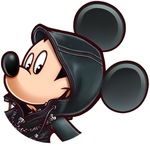 File:Mickey Mouse (Hooded) Sprite KHII.png