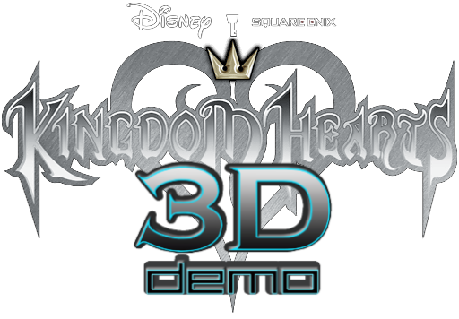 File:Kingdom Hearts 3D Demo Logo.png