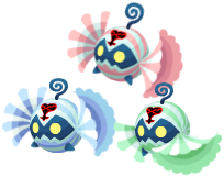 The Sweets Squad<span style="font-weight: normal">&#32;(<span class="t_nihongo_kanji" style="white-space:nowrap" lang="ja" xml:lang="ja">キャンディスクワッド</span><span class="t_nihongo_comma" style="display:none">,</span>&#32;<i>Kyandi Sukuwaddo</i><span class="t_nihongo_help noprint"><sup><span class="t_nihongo_icon" style="color: #00e; font: bold 80% sans-serif; text-decoration: none; padding: 0 .1em;">?</span></sup></span>)</span> Heartless from Quest 957+.