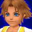 Tidus's journal portrait in Kingdom Hearts Re:Chain of Memories.