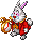 Sprite of the White Rabbit in Kingdom Hearts Chain of Memories.