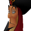 Jafar's journal portrait in Kingdom Hearts II.