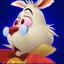 White Rabbit's card portrait in Kingdom Hearts Re:Chain of Memories.