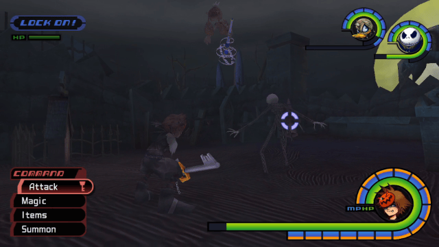 Jack Skellington using Ghostly Scream.