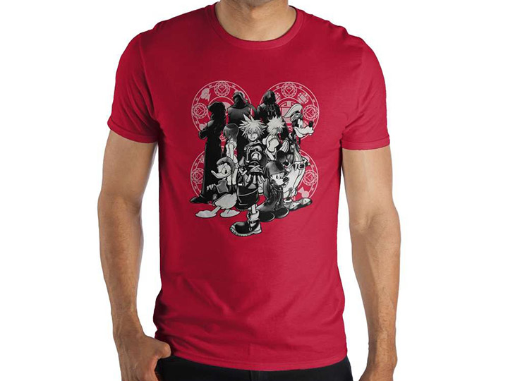 File:Kingdom Hearts II T-shirt Bioworld Merchandising.png