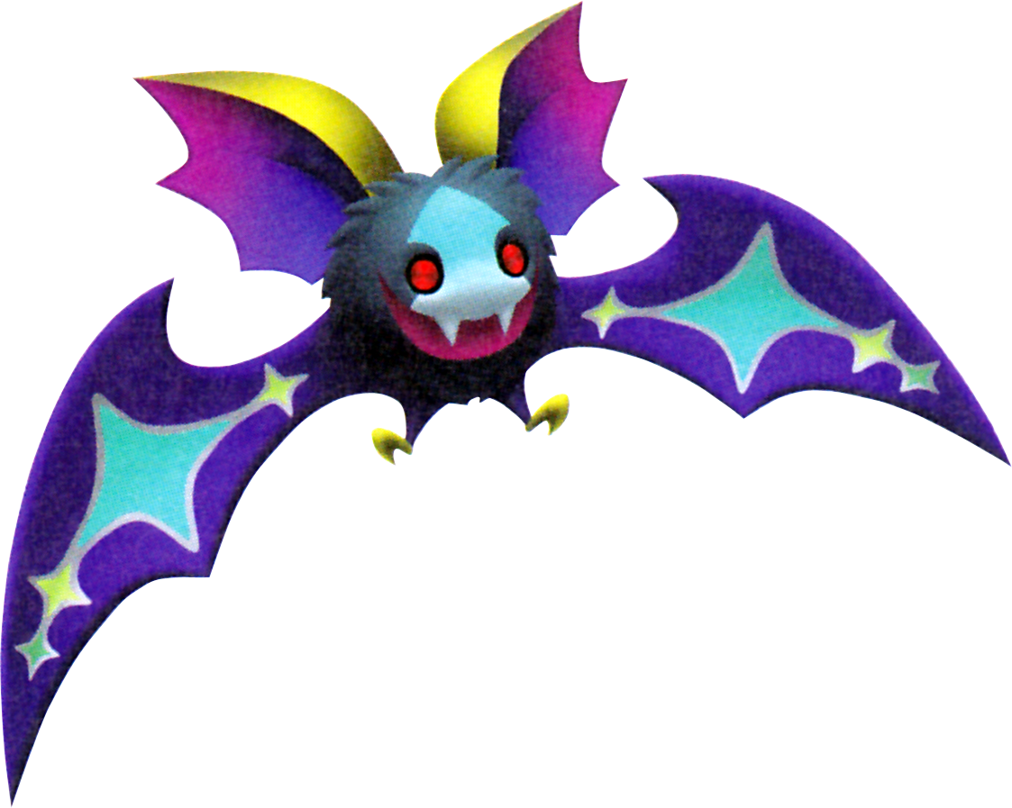 File:Komory Bat (Nightmare) KH3D.png - Kingdom Hearts Wiki, the Kingdom ...
