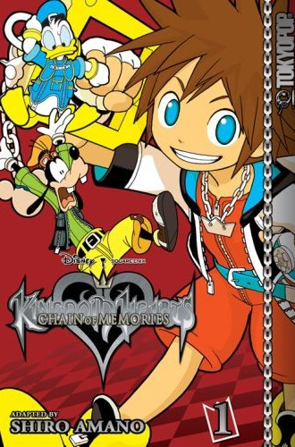 File:Kingdom Hearts Chain of Memories, Volume 1 Cover (English).png