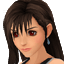 Tifa's journal portrait in Kingdom Hearts II.