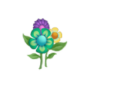 File:Flower Sticker (Aqua)2.png