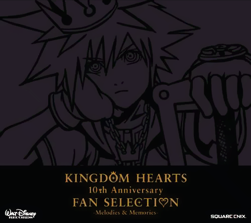 File:Kingdom Hearts 10th Anniversary Fan Selection -Melodies & Memories- Cover.png