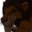 The Ghost of Scar's journal portrait in Kingdom Hearts II.