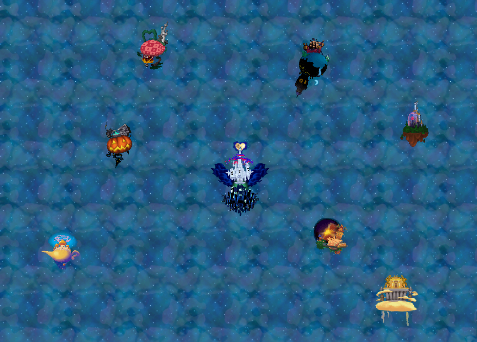 File:World Map KHD.png - Kingdom Hearts Wiki, the Kingdom Hearts ...