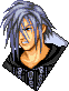 Zexion's talk sprite from Kingdom Hearts Chain of Memories.